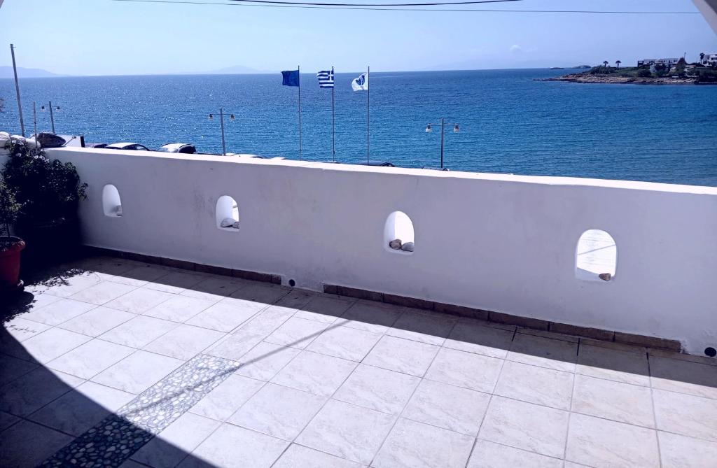Nespecifikovaný výhled na moře nebo výhled na moře při pohledu z apartmánu