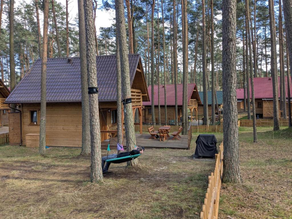 Vonkajšia záhrada v ubytovaní Lucky house Borsk
