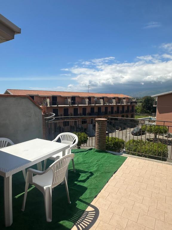 Balkón nebo terasa v ubytování Sicily Emotion Special Rooms