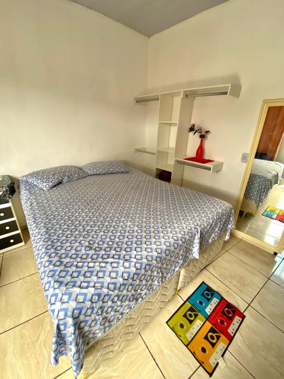 Postel nebo postele na pokoji v ubytování Apartamento