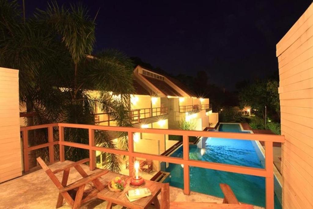 Bazén v ubytování Belle Villa Resort, Pai nebo v jeho okolí