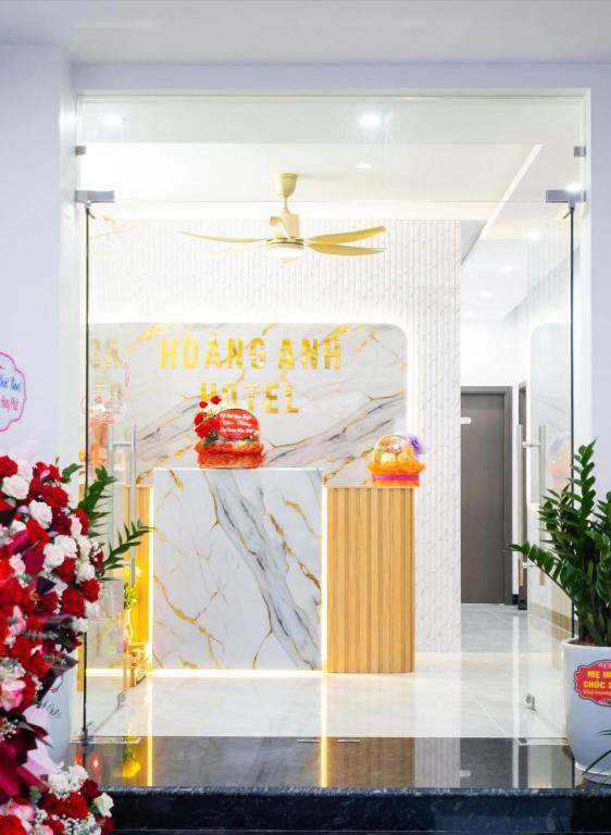 Vstupní hala nebo recepce v ubytování Hoàng Anh Hotel