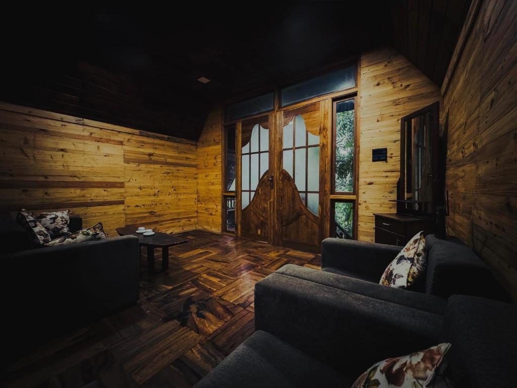 Posezení v ubytování Orelia villas