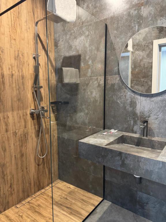 Koupelna v ubytování mini-hotel Neptun