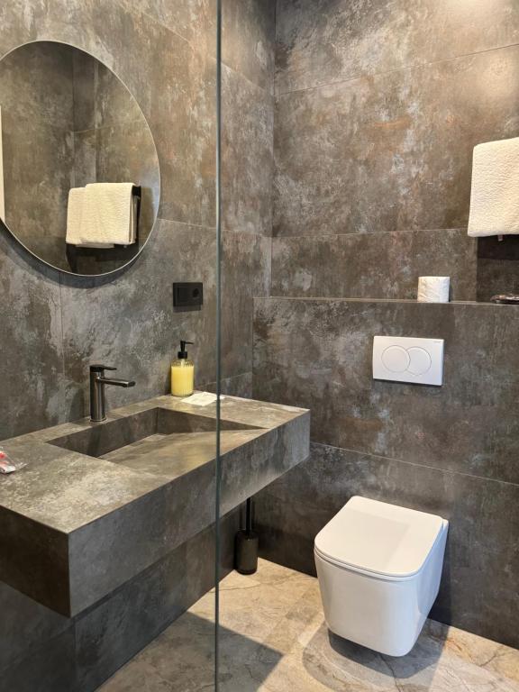 Koupelna v ubytování mini-hotel Neptun