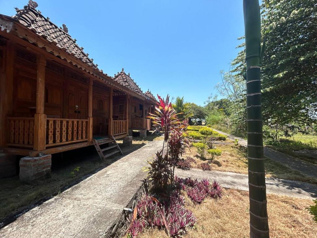 Zahrada ubytování Parlezo Cottage Dintor