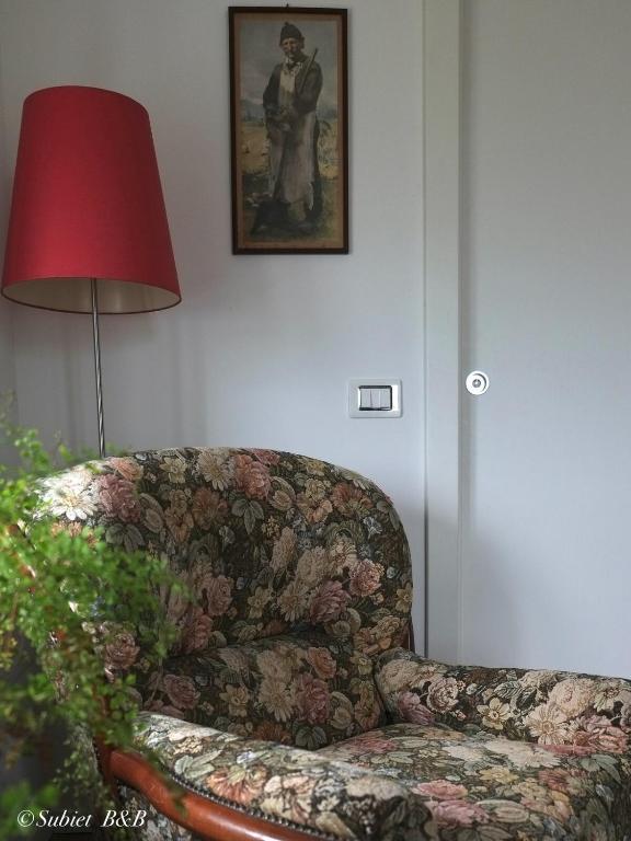 Posezení v ubytování Subiet B&B