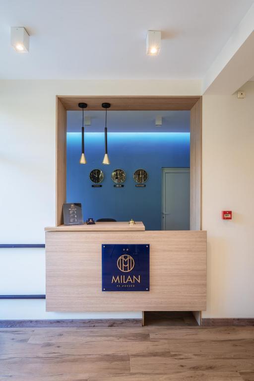 Vstupní hala nebo recepce v ubytování Hotel Milan