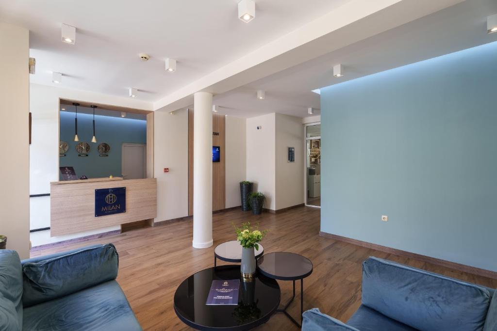 Posezení v ubytování Hotel Milan