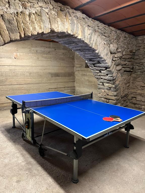 Stolní tenis v ubytování Casa Vella del Cuní nebo okolí