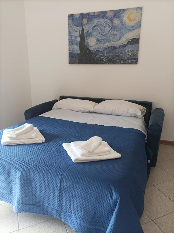 Postel nebo postele na pokoji v ubytování Giubileum