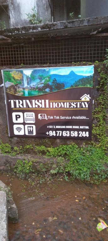 Certifikát, hodnocení, plakát nebo jiný dokument vystavený v ubytování Trinish homestay