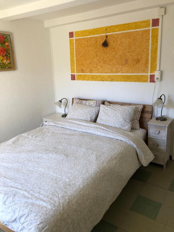 Postel nebo postele na pokoji v ubytování Casa dell'Arte