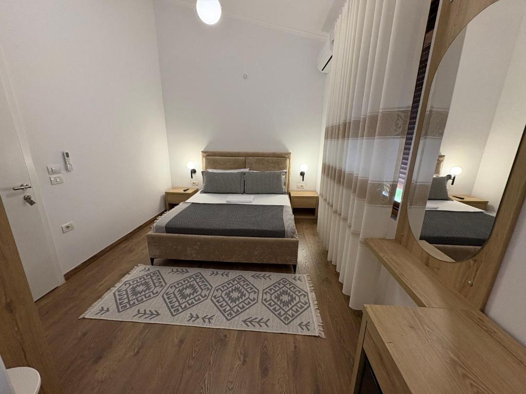 Postel nebo postele na pokoji v ubytování Salillari Guest house