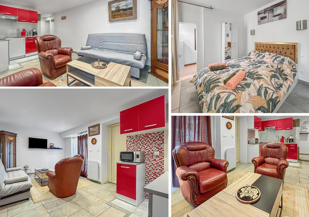 Χώρος καθιστικού στο Appartement Style Oran, Centre Ville