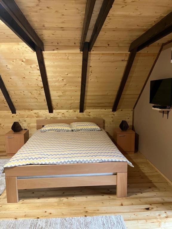 TV a/nebo společenská místnost v ubytování Apartments Bogdanović