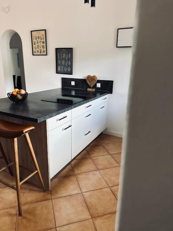 Kuchyň nebo kuchyňský kout v ubytování Casa Lara
