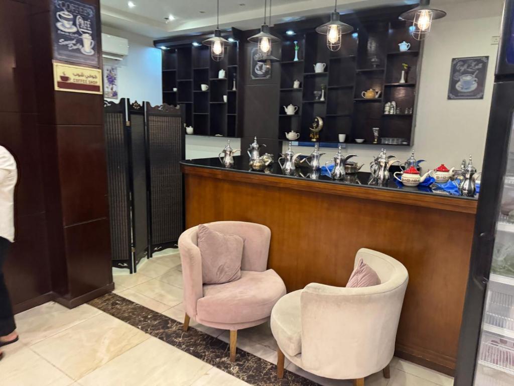 Posezení v ubytování Asal Hiraa Aparthotel Jeddah - آصال حراء للشقق الفندقيه