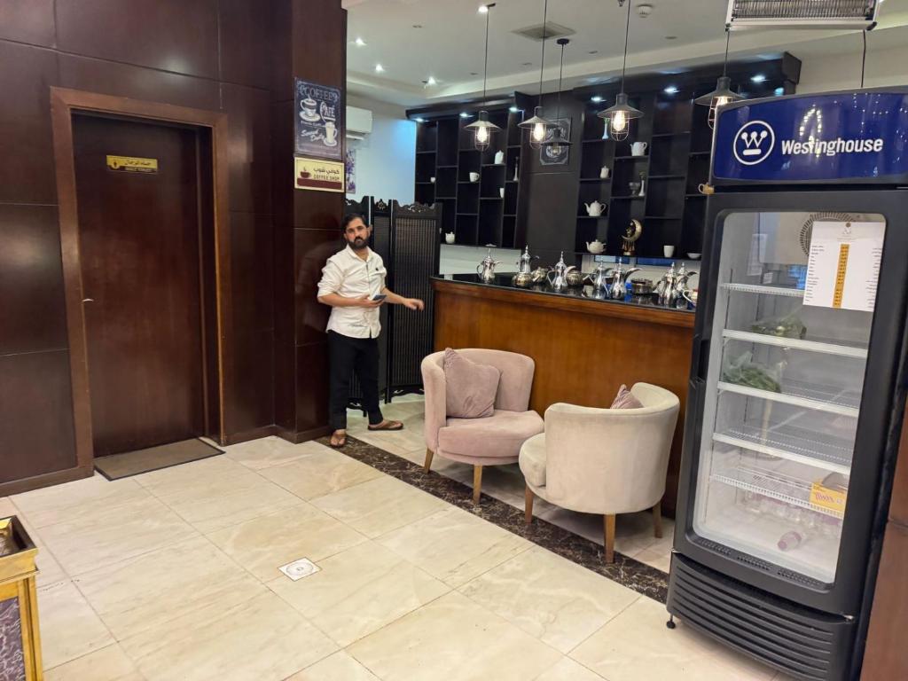 Vstupní hala nebo recepce v ubytování Asal Hiraa Aparthotel Jeddah - آصال حراء للشقق الفندقيه