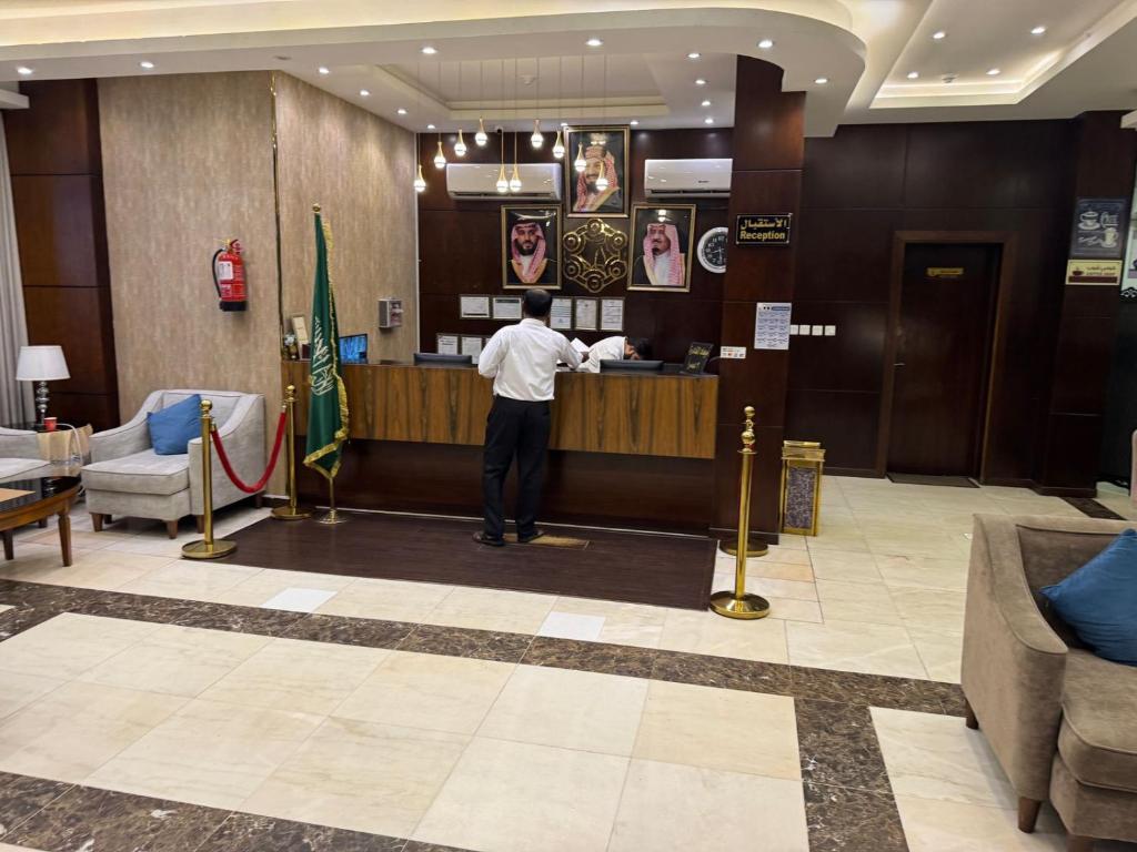 Vstupní hala nebo recepce v ubytování Asal Hiraa Aparthotel Jeddah - آصال حراء للشقق الفندقيه