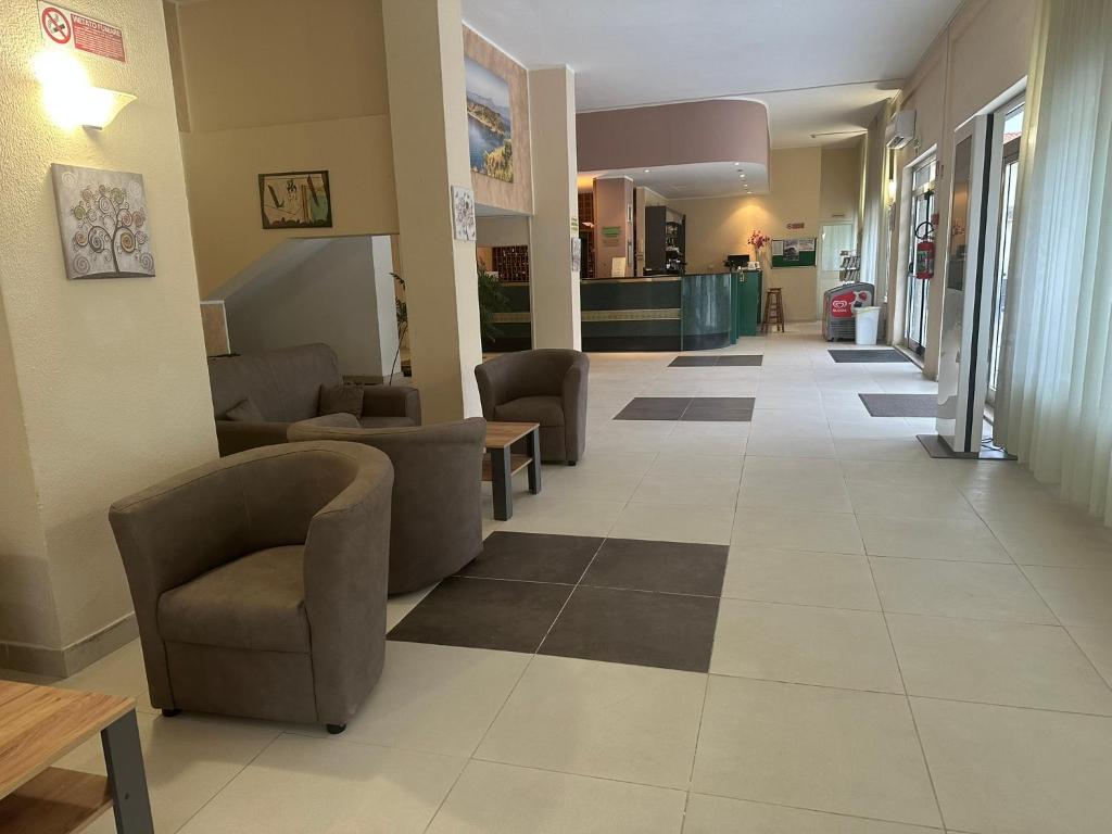 Posezení v ubytování Hotel Germania