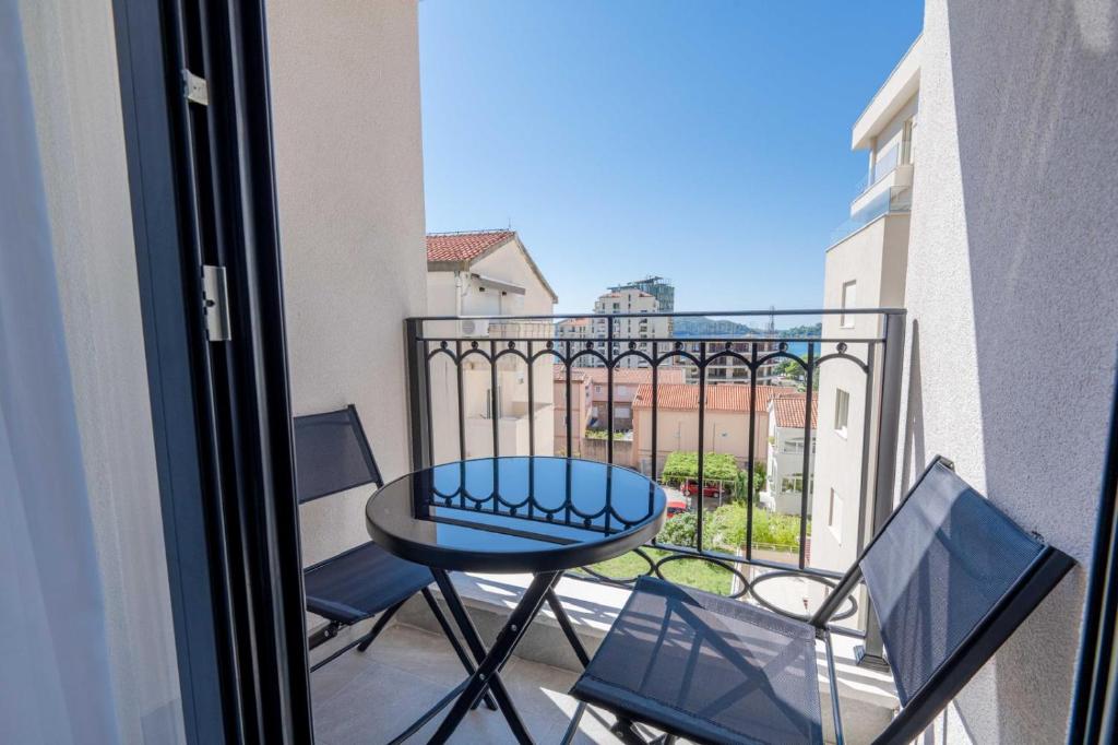 Balkón nebo terasa v ubytování Apartments BB