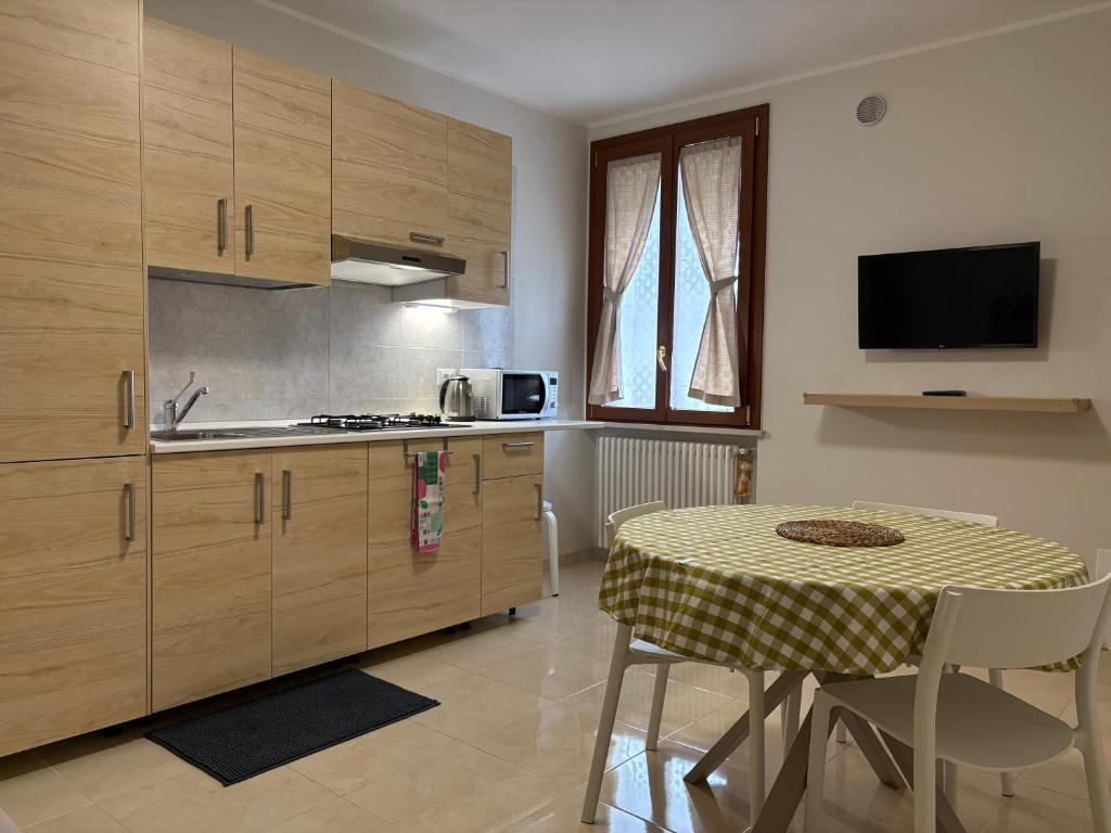Kuchyň nebo kuchyňský kout v ubytování Casa Salera