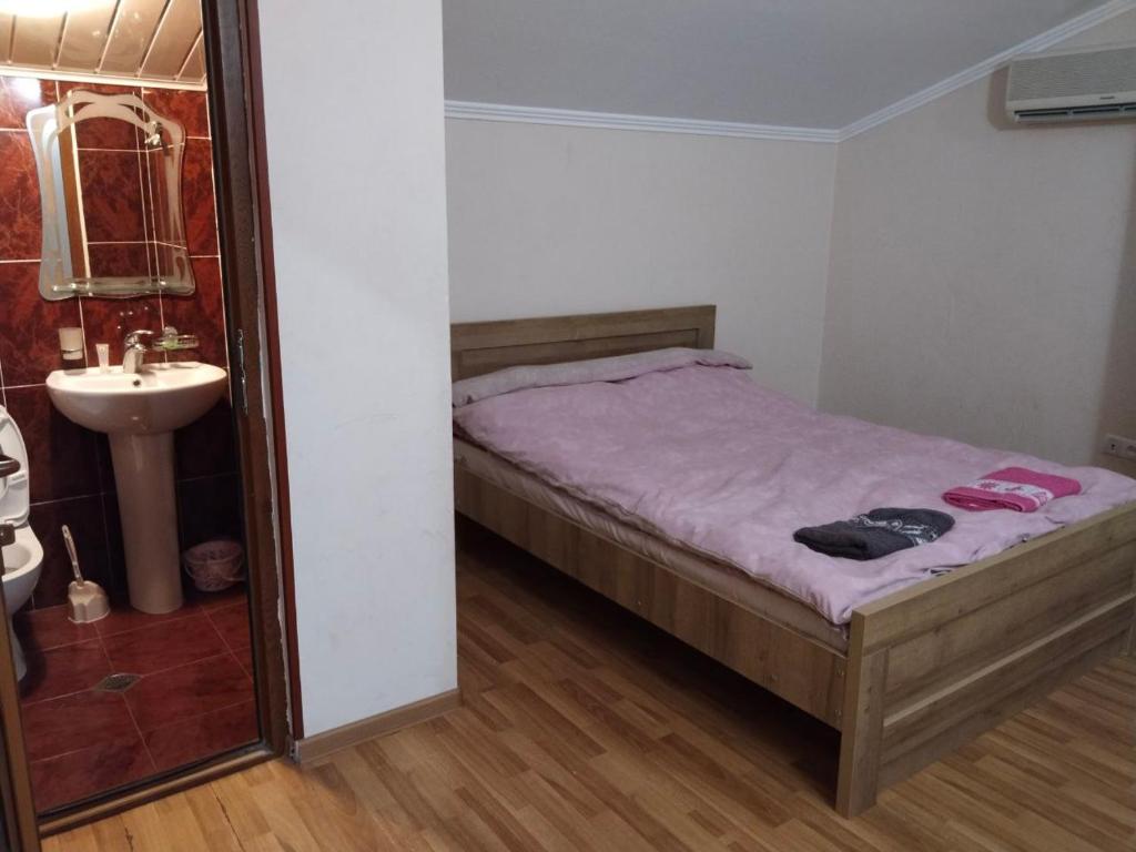 Postel nebo postele na pokoji v ubytování Villa Vanila