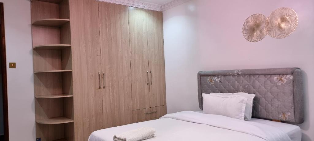 Postel nebo postele na pokoji v ubytování Casa Nadreya Home