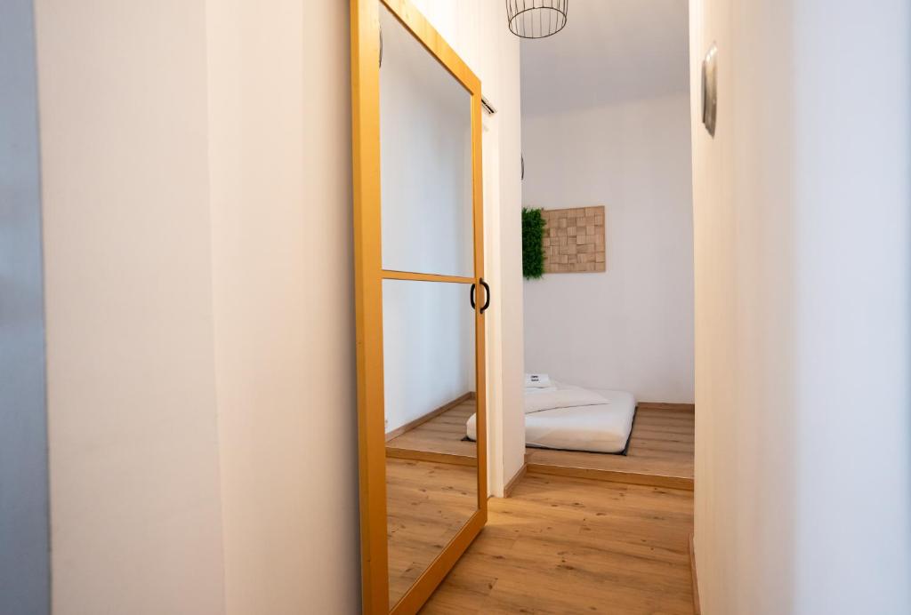 Koupelna v ubytování JS Design Apartment