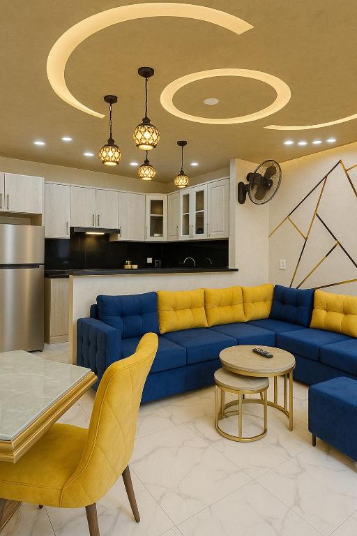 A kitchen or kitchenette at Porto Said Resort Rentals