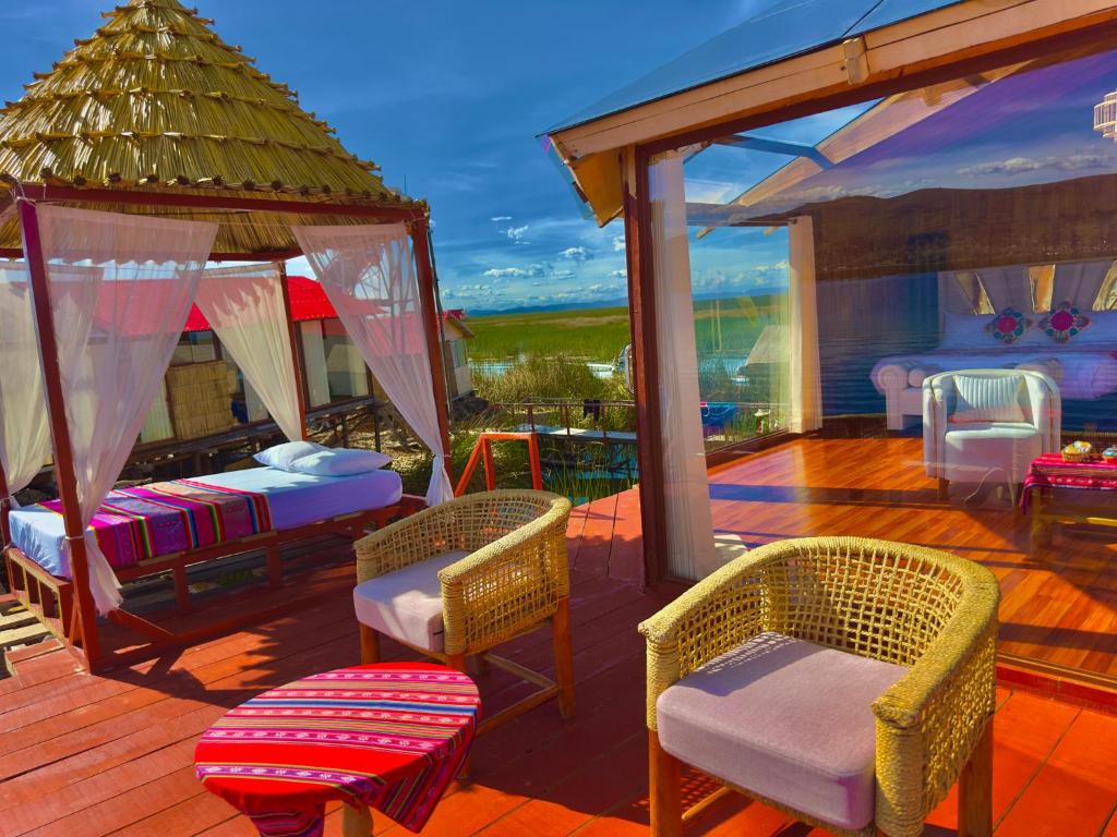 Fotografie z fotogalerie ubytování Uros Qhantany Lodge v destinaci Puno