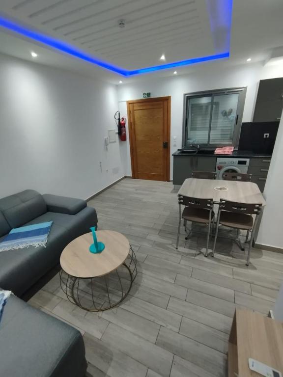 Posezení v ubytování Résidence Inès Djerba Appartement de Luxe