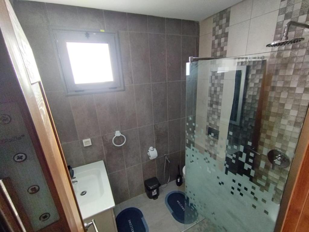 Koupelna v ubytování Résidence Inès Djerba Appartement de Luxe
