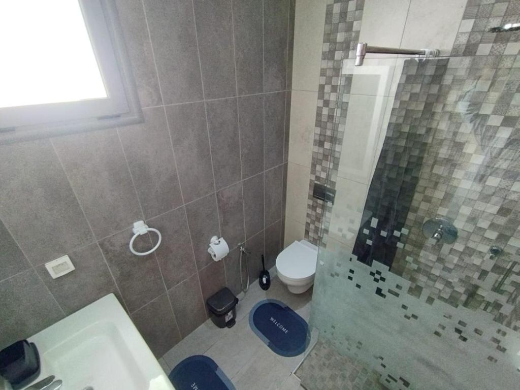 Koupelna v ubytování Résidence Inès Djerba Appartement de Luxe