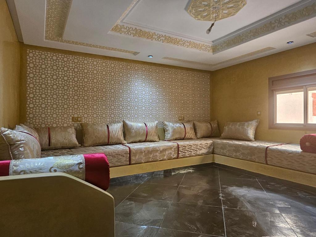 Posezení v ubytování Les jardins berbères d'Agadir
