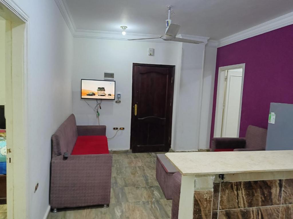 TV a/nebo společenská místnost v ubytování Guest House Science 1