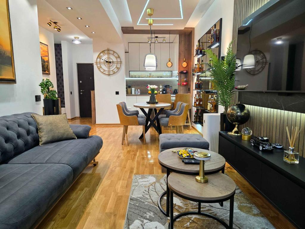 Posezení v ubytování Oaza apartmani