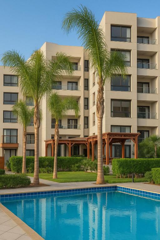 The swimming pool at or close to Seaside Serenity - Family Chalet with Modern Comforts