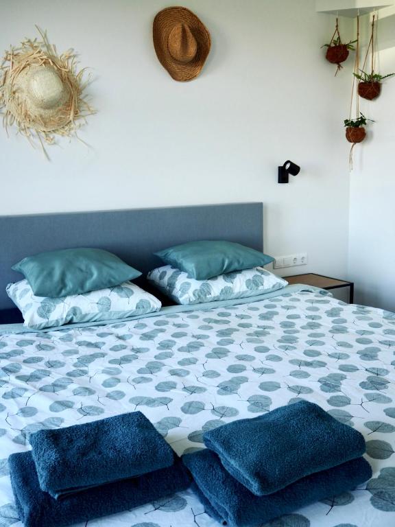 Postel nebo postele na pokoji v ubytování Bed no breakfast de Kapitein