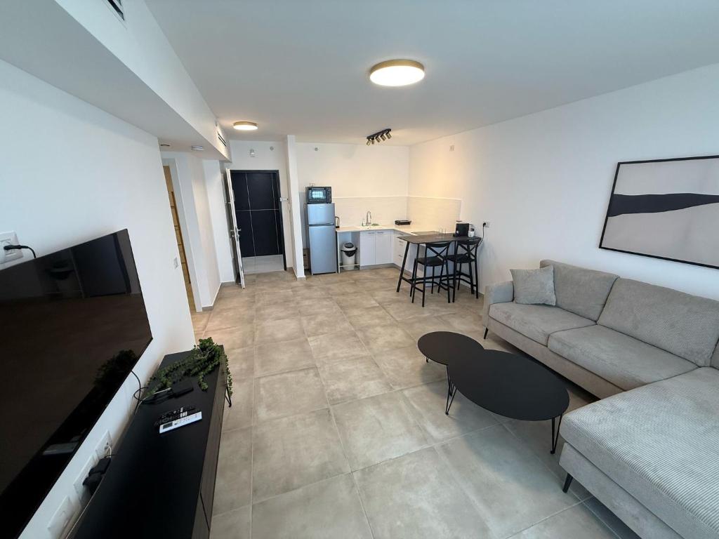 Posezení v ubytování J&G Suites