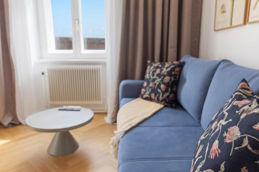 Posezení v ubytování sgrafit apartments - Self Check-In