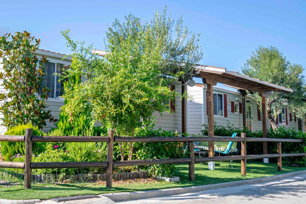 Zahrada ubytování Camping Castello