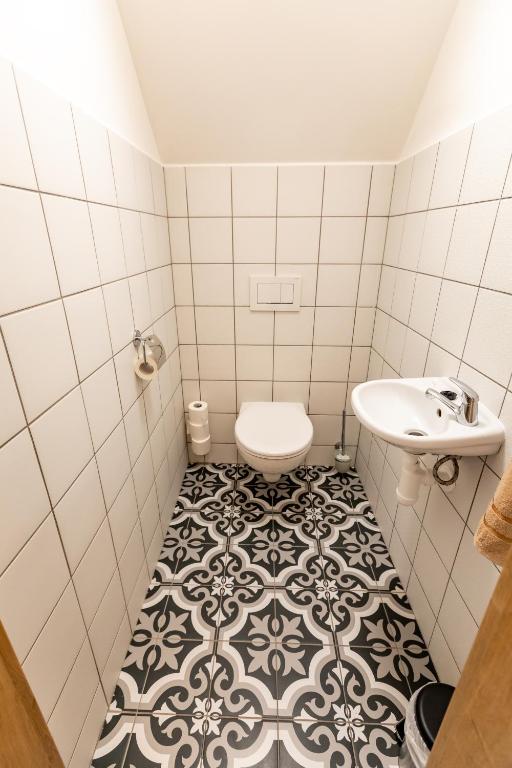 Koupelna v ubytování Chalupy Adršpach