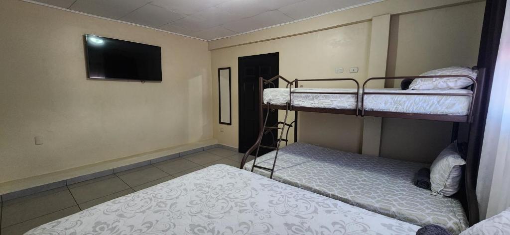 Postel nebo postele na pokoji v ubytování Casa Altamira