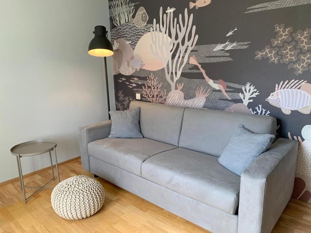 Posezení v ubytování Dorfappartements ALLEE 11