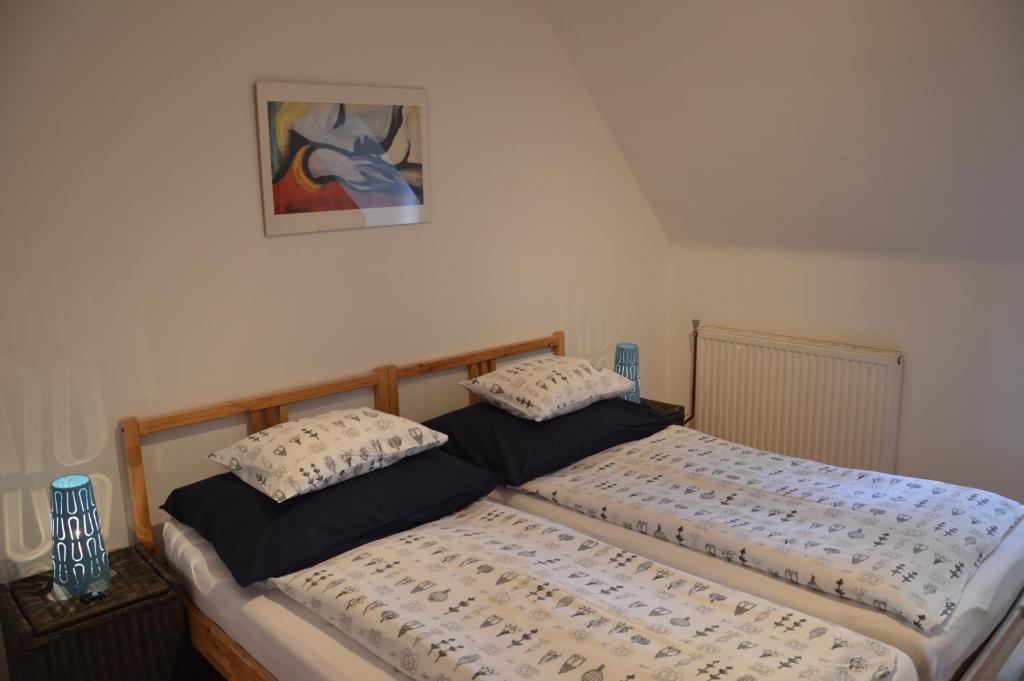 Postel nebo postele na pokoji v ubytování City Apartment Vasiri