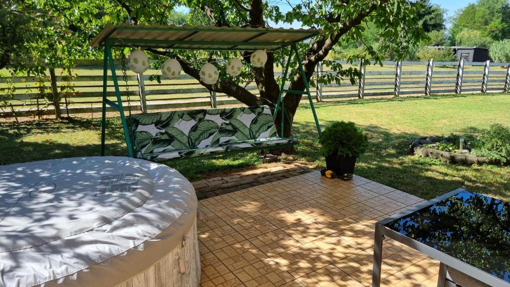 Zahrada ubytování Tóthék Apartman