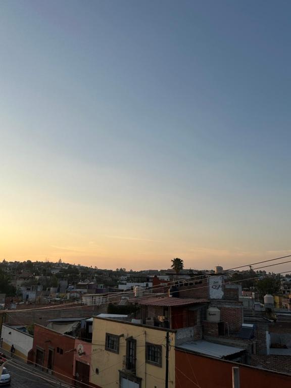 Nespecifikovaný výhled na destinaci San Miguel de Allende nebo výhled na město při pohledu z ubytování v soukromí