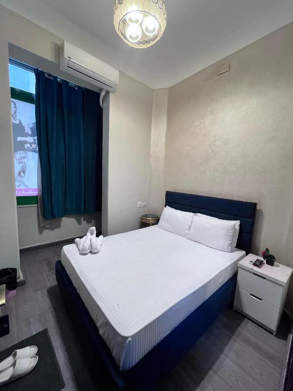 Postel nebo postele na pokoji v ubytování Abdeen Cairo Hostel